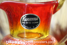 Load image into Gallery viewer, Kanawha Amberina Pitcher - Vintage Glass Art