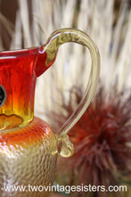 Load image into Gallery viewer, Kanawha Amberina Pitcher - Vintage Glass Art
