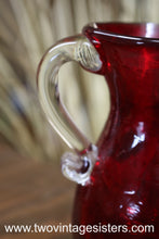 Load image into Gallery viewer, Kanawha Ruby Red Pitcher - Vintage Glass Art
