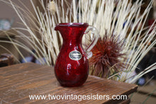 Load image into Gallery viewer, Kanawha Ruby Red Pitcher - Vintage Glass Art