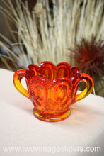 Load image into Gallery viewer, L.E Smith Glass Amberina Sugar Creamer - Vintage Glass