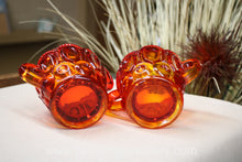 Load image into Gallery viewer, L.E Smith Glass Amberina Sugar Creamer - Vintage Glass