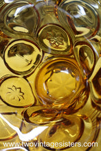 Load image into Gallery viewer, L.E Smith Amber Glass Basket