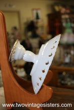 Load image into Gallery viewer, Lefton Violet Chintz Round Compote 650V