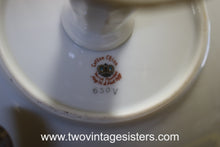 Load image into Gallery viewer, Lefton Violet Chintz Round Compote 650V