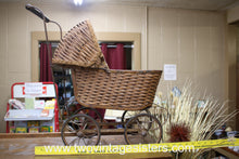Load image into Gallery viewer, Loyd Loom Rattan Doll Buggy
