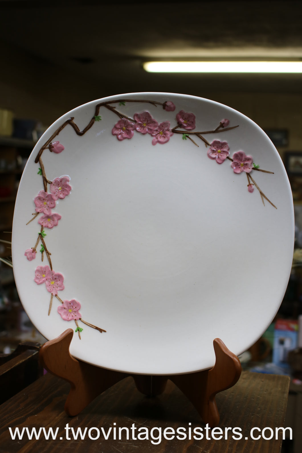 Metlox Poppytrail Peach Blossom Serving Platter
