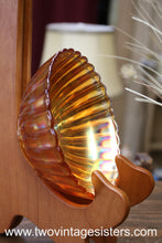 Load image into Gallery viewer, Mid Century Amberina Glass Candy Dish
