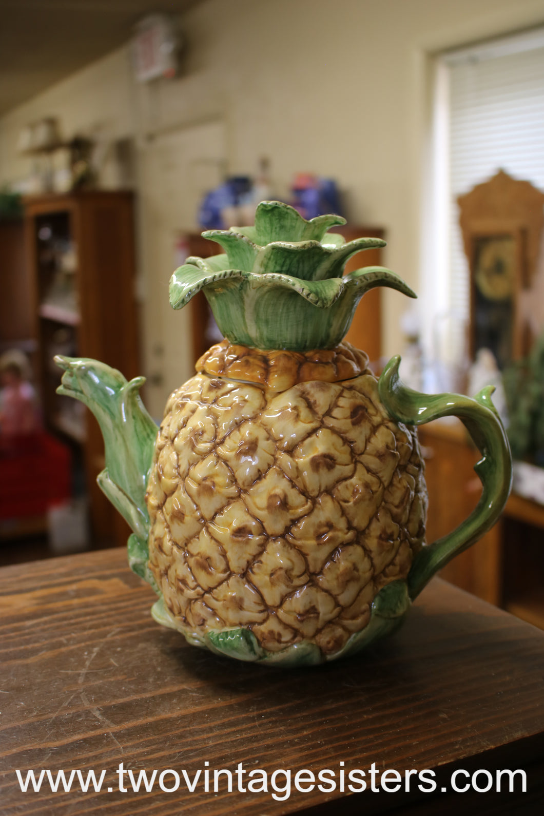 Pineapple Teapot - Vintage Kitchen