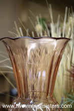 Load image into Gallery viewer, Pink Depression Glass Pineapple Vase