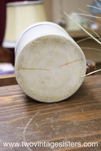 Load image into Gallery viewer, Primitive Roseville Ceramic Crock Blue Stripe - Collectible