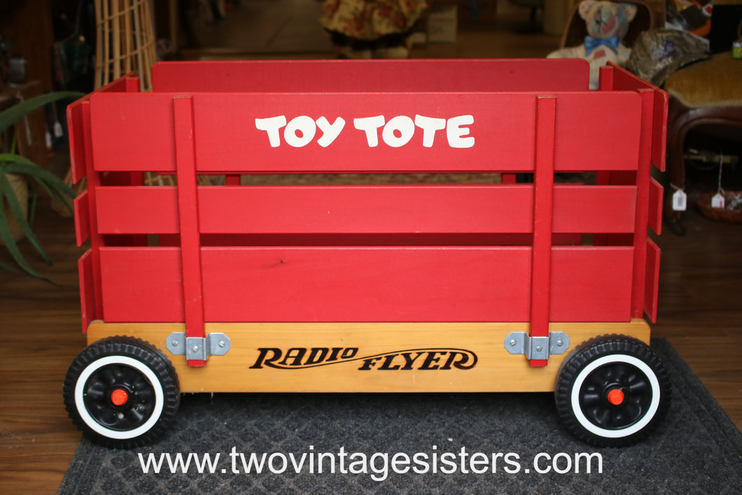 Radio Flyer Toy Wagon Tote - Vintage Toys