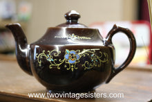 Load image into Gallery viewer, Redware Ceramic Teapot- Vintage Kitchen
