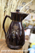 Load image into Gallery viewer, Redware Ceramic Coffee Pot Set - Vintage Kitchen