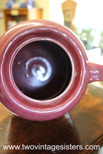 Load image into Gallery viewer, Robinson Ransbottom Pottery Burgundy Lidded Bean Crock