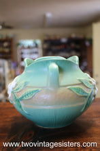 Load image into Gallery viewer, Roseville Pottery Gardenia Green Jardiniere Planter
