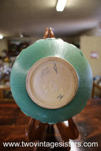 Load image into Gallery viewer, Roseville Pottery Gardenia Green Jardiniere Planter
