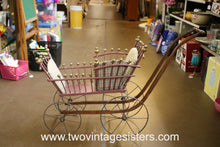 Load image into Gallery viewer, Sleigh Runner Doll Buggy - Vintage Collectible
