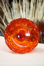 Load image into Gallery viewer, L.E Smith Amberina Glass Dish Moon Stars