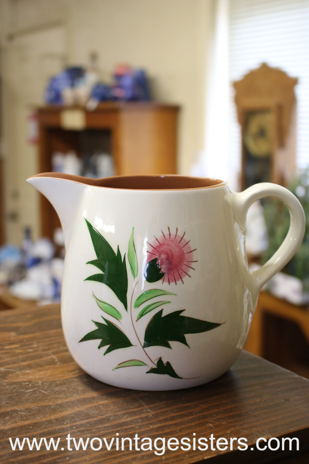 Stangl Pottery Thistle 1QT Pitcher