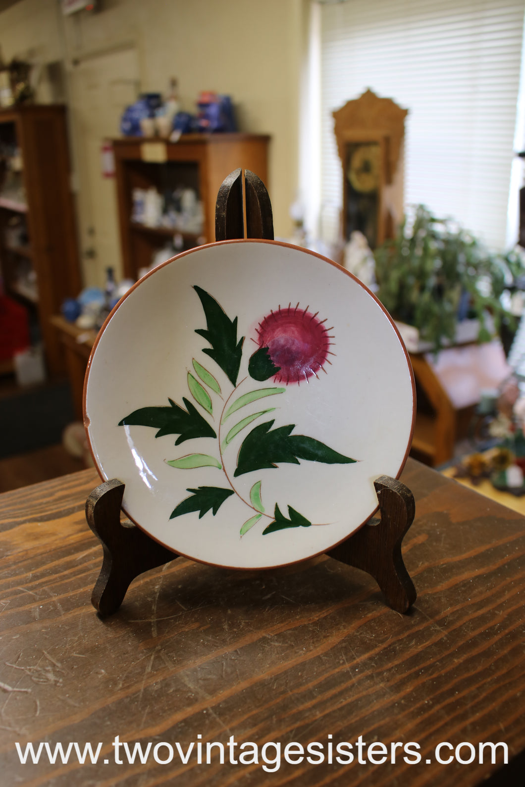 Stangl Pottery Thistle Bread Butter Plates