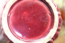 Load image into Gallery viewer, USA Pottery Burgundy Teapot