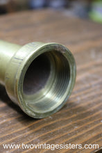 Load image into Gallery viewer, US Rubber Company Brass Fire Nozzle 12 Inch