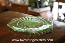 Load image into Gallery viewer, Uranium Octagon 7 Inch Salad Plate Set of 4