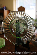 Load image into Gallery viewer, Uranium Octagon 7 Inch Salad Plate Set of 4