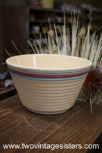 Load image into Gallery viewer, Watt Ribbed Ceramic Mixing Bowl #9 - Collectible