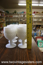 Load image into Gallery viewer, Westmoreland Milk Glasses English Hobnail