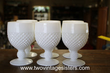 Load image into Gallery viewer, Westmoreland Milk Glasses English Hobnail