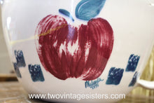Load image into Gallery viewer, 1995 Signed Ceramic Apple Bowl Batter - Unique Collectible
