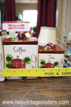 Load image into Gallery viewer, Adah Art Dallas Ceramic Apples Cannister Set #523 - Unique Collectible
