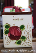 Load image into Gallery viewer, Adah Art Dallas Ceramic Apples Cannister Set #523 - Unique Collectible
