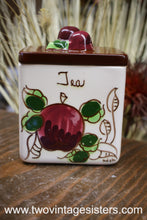 Load image into Gallery viewer, Adah Art Dallas Ceramic Apples Cannister Set #523 - Unique Collectible