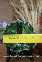 Load image into Gallery viewer, Emerald Green Murano Ash Tray
