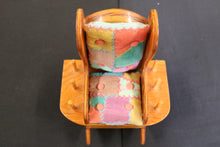 Load image into Gallery viewer, Antique Sewing Rocking Chair Caddy Pin Cushion Thread Holder