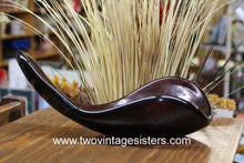 Load image into Gallery viewer, Blenko Free Form Dish Maroon Winslow Anderson