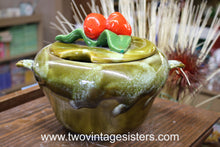 Load image into Gallery viewer, California Pottery USA 895 Soup Tureen Strawberry Lid - Vintage Collectible