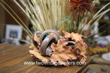 Load image into Gallery viewer, Ceramic Autumn Leaf Ring Napkin Ring Holder