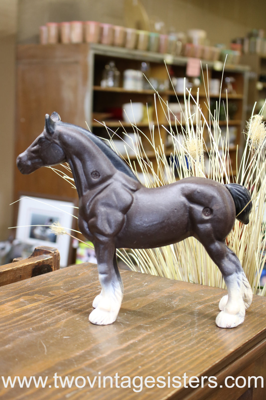 Clydesdale Cast Iron Coin Bank
