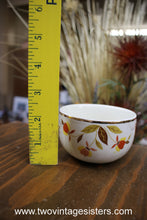 Load image into Gallery viewer, Custard Cups Halls Superior Kitchenware Jewel Tea Autumn Leaf

