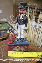 Load image into Gallery viewer, Design Toscano Uncle Sam Cast Iron Mechanical Bank