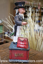 Load image into Gallery viewer, Design Toscano Uncle Sam Cast Iron Mechanical Bank