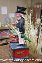 Load image into Gallery viewer, Design Toscano Uncle Sam Cast Iron Mechanical Bank