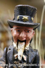 Load image into Gallery viewer, Design Toscano Uncle Sam Cast Iron Mechanical Bank
