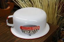 Load image into Gallery viewer, Vintage Federal Vouge Enameled Ware Soup Bowl Basin Pot Handled