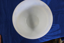 Load image into Gallery viewer, Vintage Federal Milk Glass 1-1/2 Qt Mixing Bowl Blue Floral No Lid
