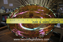Load image into Gallery viewer, Federal Glass Marigold Carnival Autumn Harvest Bowl

